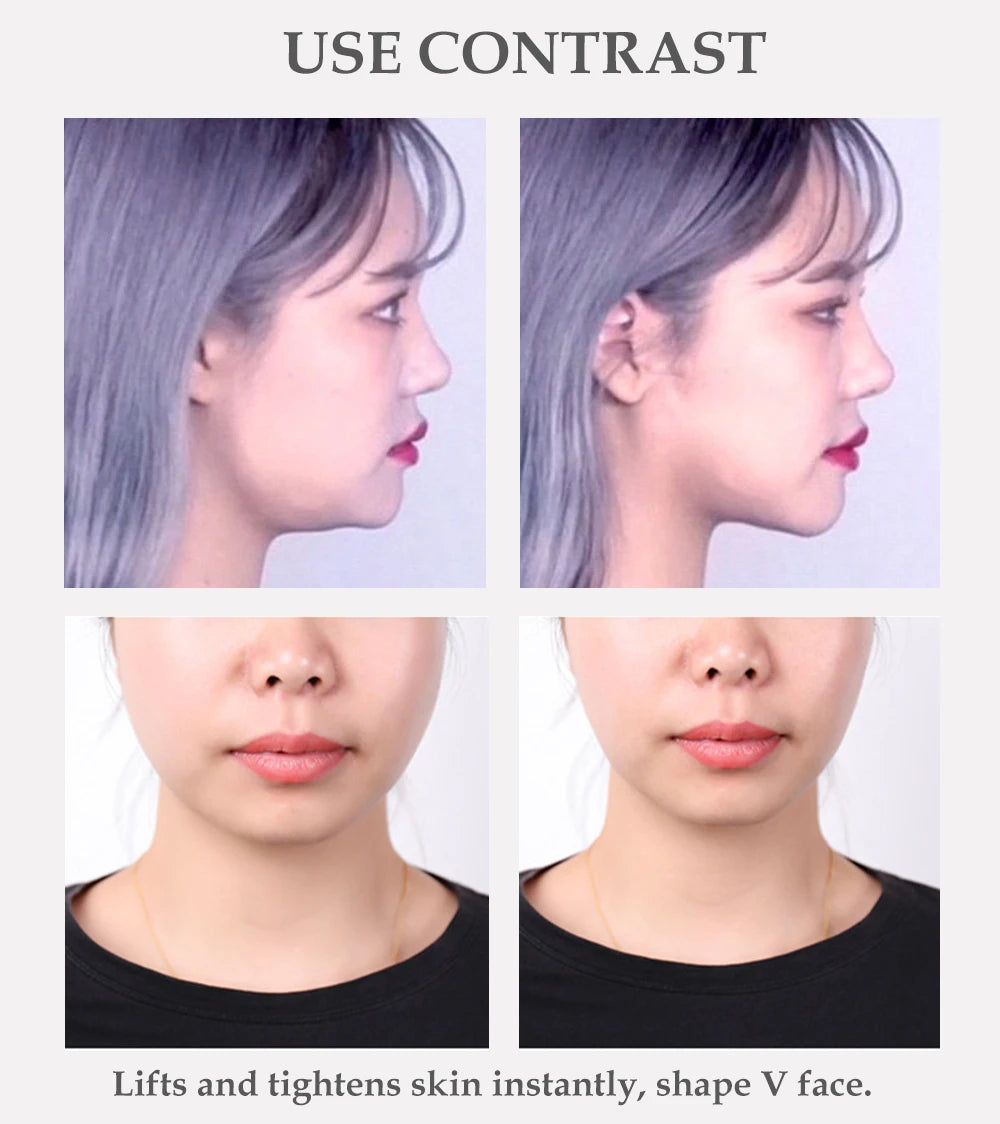 40-120PCS V-Shape Face Wrinkle Sagging Skin Adhesive Tape Lifting Face Stickers Invisible Transparent Thin Face Patche Lift Tool